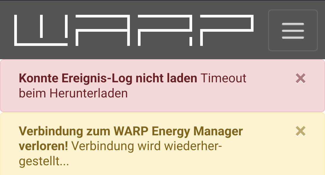 Instabile Verbindung